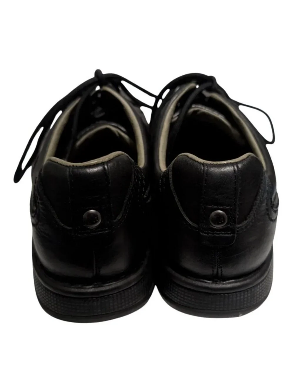 Merrell Mens 11 Black Leather Lace Up Oxford Derby Shoes Casual Walking J45021